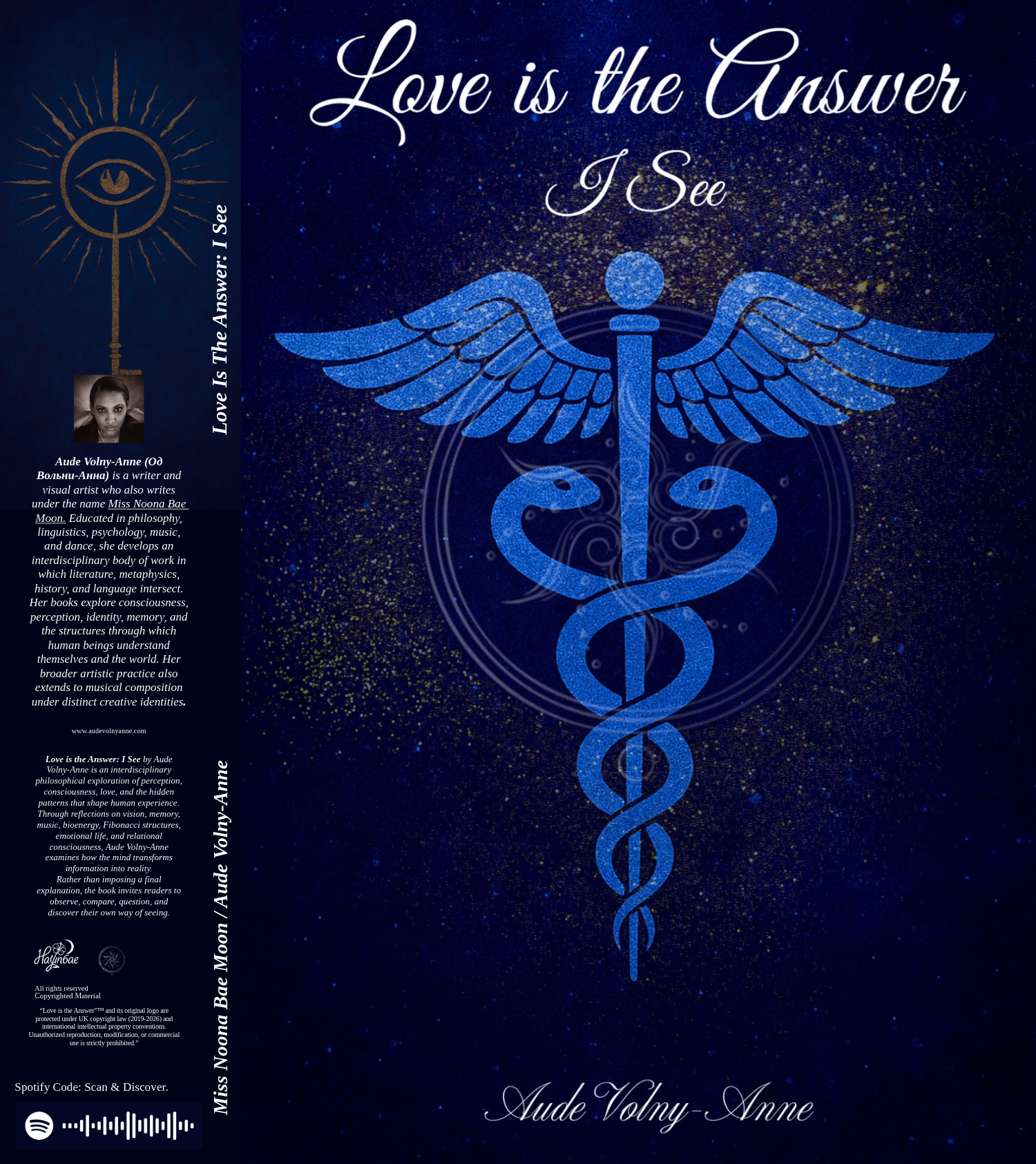 Original complete artwork for Love is The Answer: I See